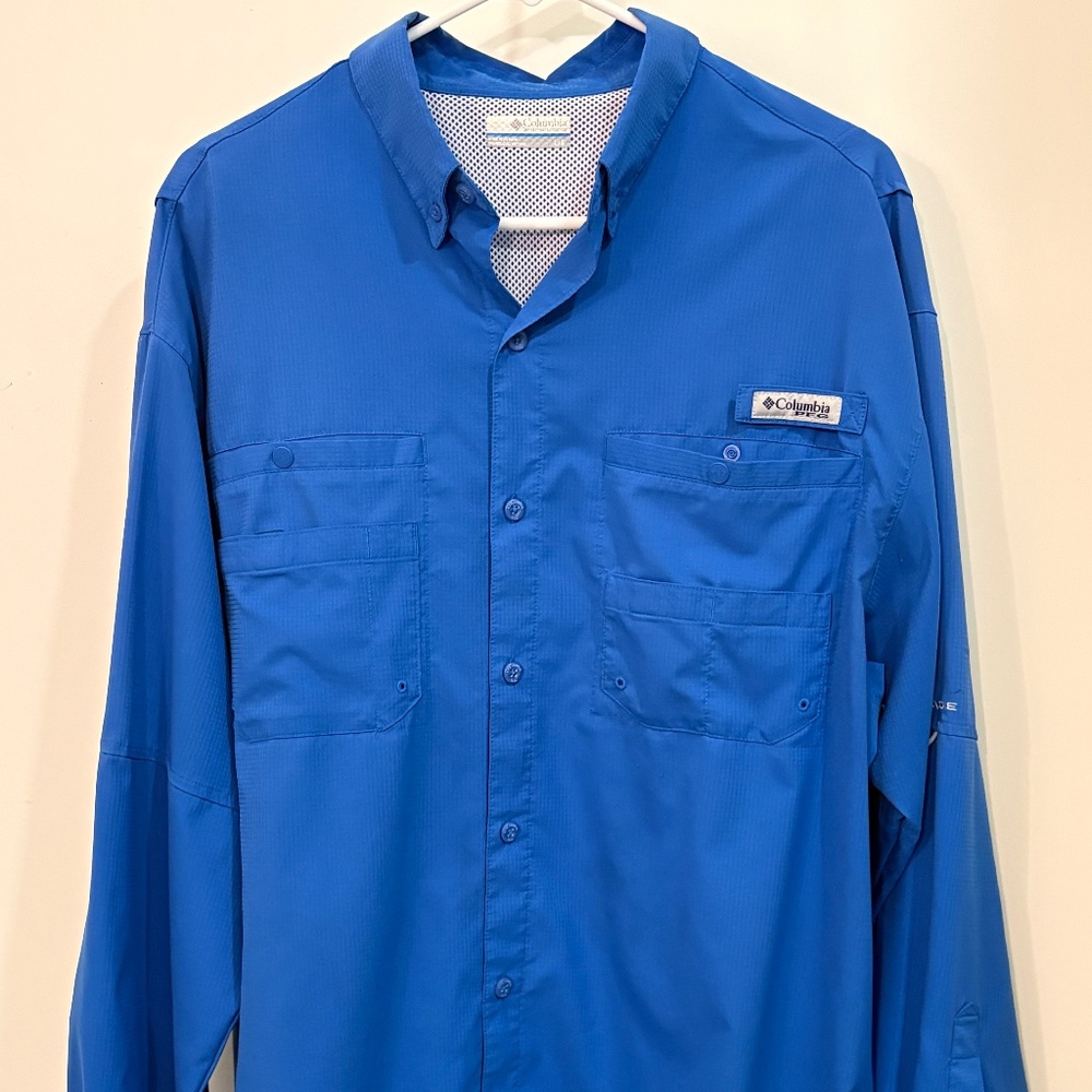 Columbia fishing shirt